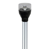 Attwood LED Articulating All Around Light  24 Pole 553024A7