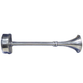Schmitt Marine Standard Single Trumpet Horn  12V  Stainless Exterior 10025