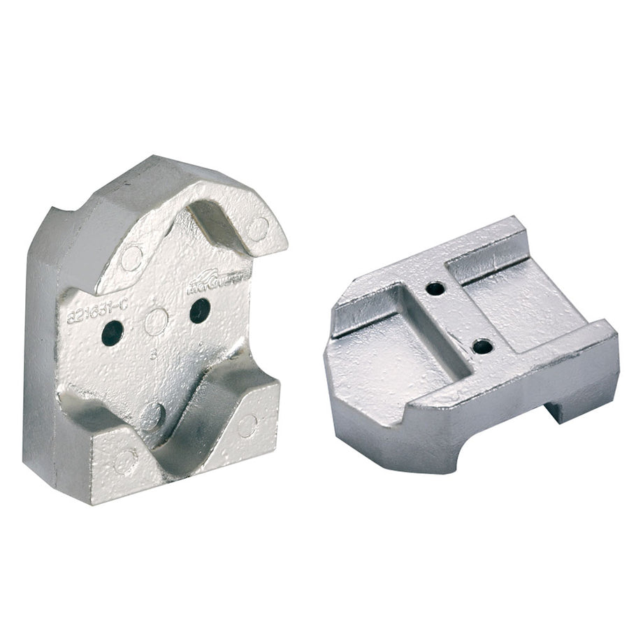 Tecnoseal Gimbal Block Anode  Aluminum 00806BISAL