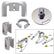 Tecnoseal Anode Kit wHardware  Mercury Bravo 1  Zinc 20803
