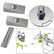 Tecnoseal Anode Kit wHardware  Mercury Verado 4  Magnesium 20814MG