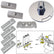 Tecnoseal Anode Kit wHardware  Mercury Verado 6  Magnesium 20816MG
