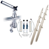 Rupp Z30 Top Gun Outrigger Kit w18 Poles  Complete Single Line Rigging Kit wKlickers Release Clips Z30TPGN18T
