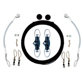 Rupp Single Rigging Kit wNokOuts  Black Mono 160 Lines CA0025MO