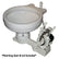 Raritan Fresh Head  Fresh Water Flush  Manual  Household Style  Right Hand Operation 25H00
