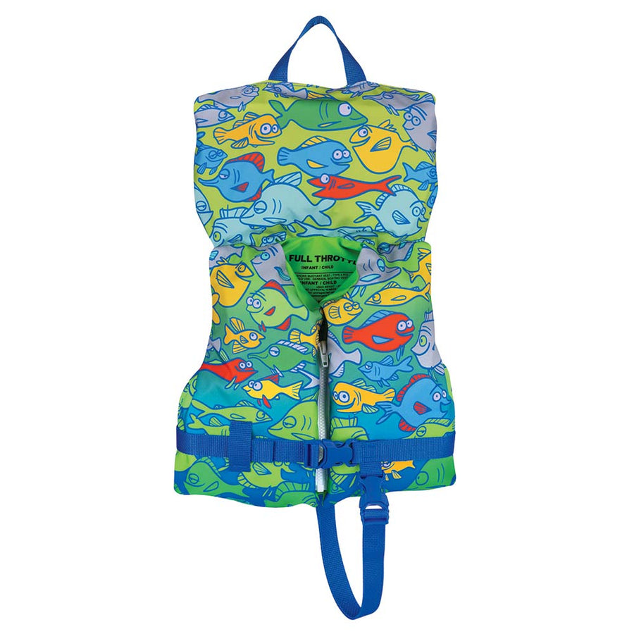 Full Throttle Character Vest  InfantChild Less Than 50lbs  Fish 10420050000015