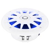 Boss Audio 65 MRGB65 Speakers wRGB Lighting  White  200W MRGB65