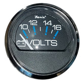 Faria Chesapeake Black 2 Voltmeter 1016 VDC 13705