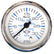 Faria Chesapeake White SS 2 Water Pressure Gauge 30 PSI 13812
