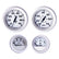 Faria Dress White Boxed Set  Outboard Motors KT9794