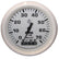 Faria Dress White 4 Tachometer wSystemcheck Indicator  7000 RPM Gas Johnson  Evinrude Outboard 33150