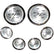 Faria Kronos Boxed Set of 6 Gauges f Inboard Motors KTF024