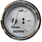 Faria Kronos 2 Trim Gauge Mercury  Mariner  Mercruiser  Volvo DP  Yamaha2001 and newer 19005