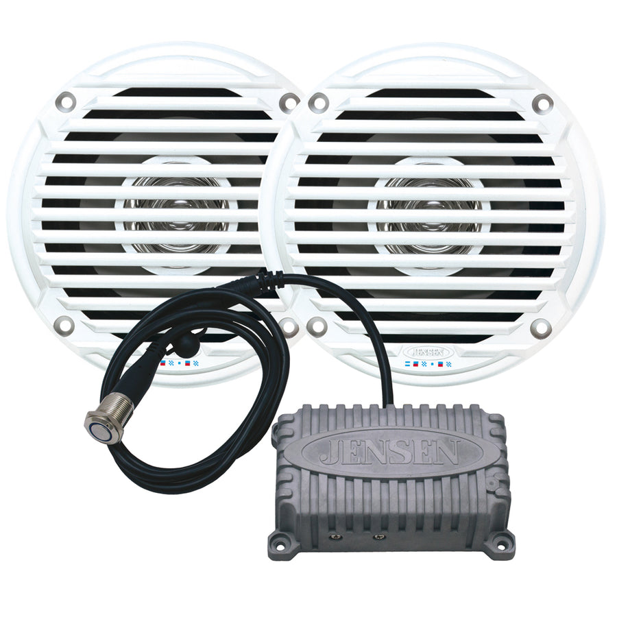 JENSEN CPM50 Bluetooth Package  Amplifier  5 Speakers CPM50