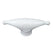 Whitecap Rubber Spreader Boot  Pair  Large  White S9200P