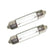 Perko Double Ended Festoon Bulbs  12V 10W 80A  Pair 0071DP0CLR