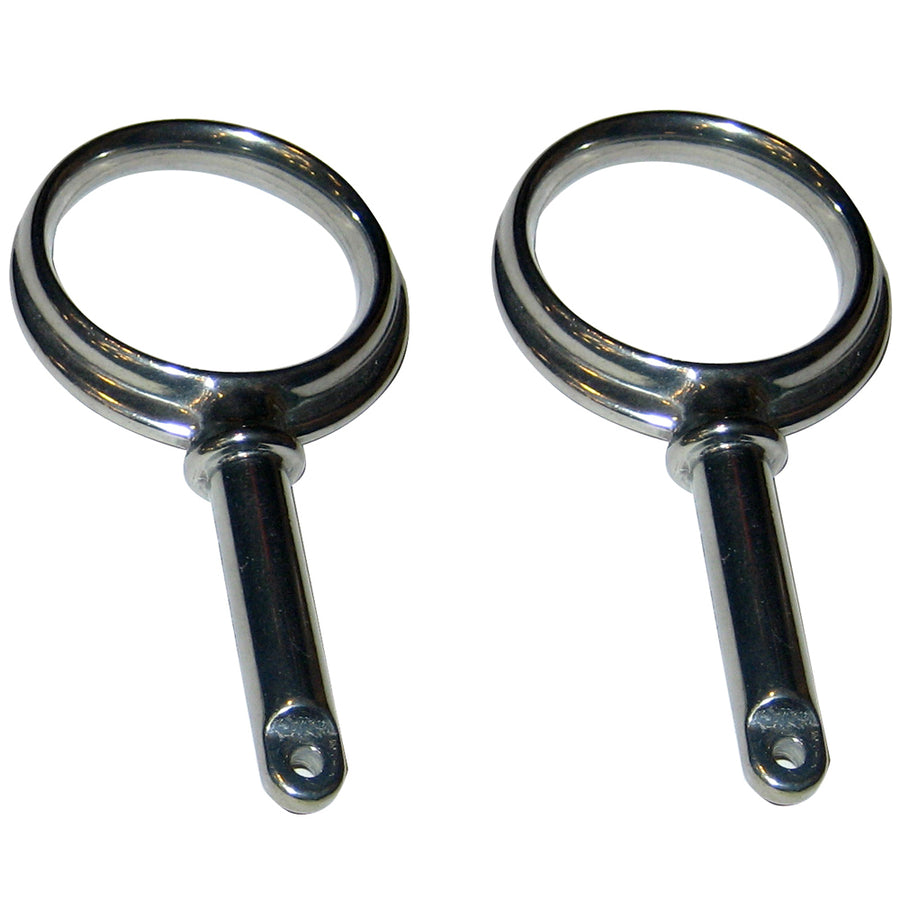 Perko Round Type Rowlock Horns  Plain Zinc 1267DP0ZNC