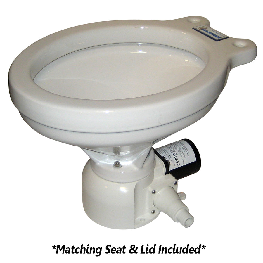 Raritan Sea Era Toilet  Household Style  Remote Intake Pump  Straight  90 Discharge  Smart Toilet Control  12v 162HR012