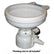 Raritan Sea Era Toilet  Marine Size  Remote Intake Pump  Straight  90 Discharge  Smart Toilet Control  12v 162MR012