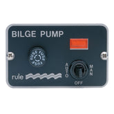 Rule Deluxe 3Way Panel Lighted Switch fAuto Float 2432VDC 42
