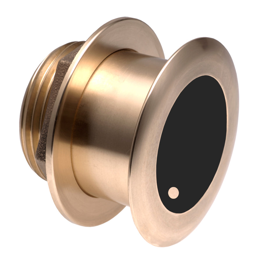 Garmin Bronze Thruhull Wide Beam Transducer wDepth  Temp  20 Degree tilt 8pin  Airmar B175HW 0101218122