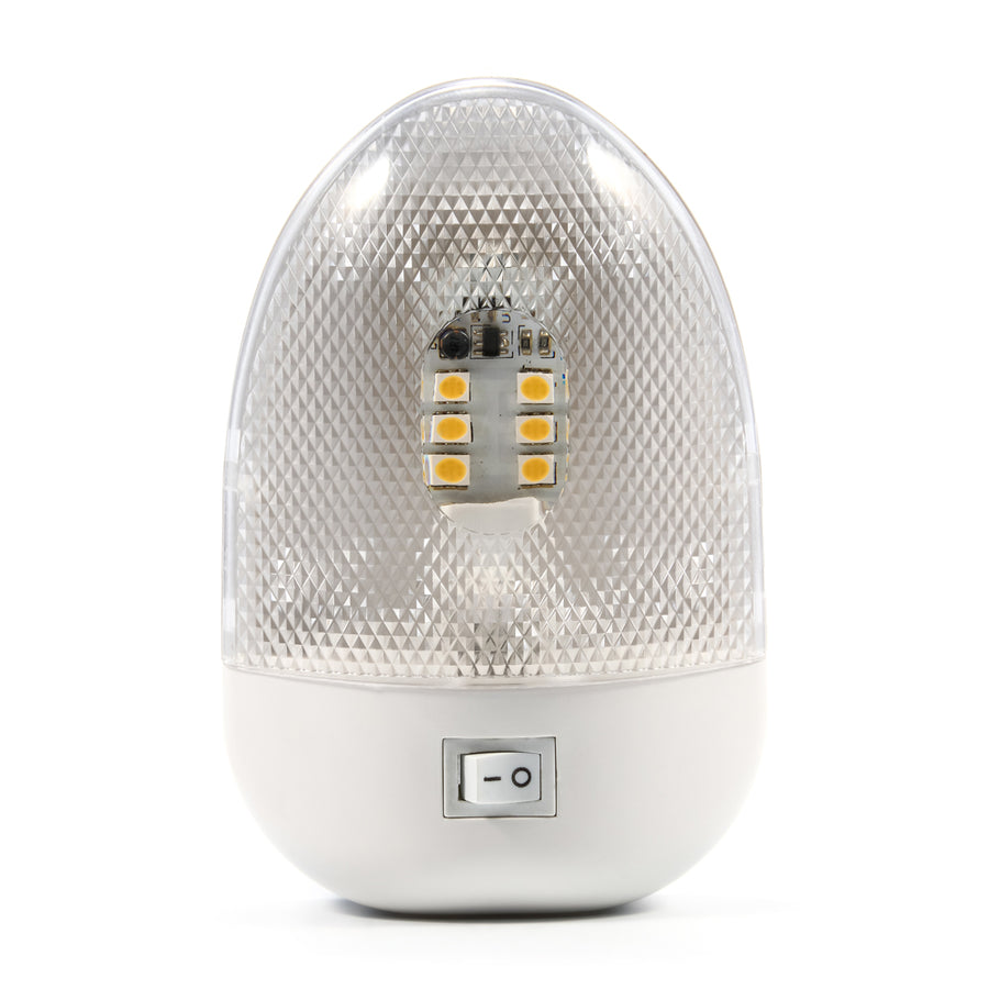 Camco LED Single Dome Light  12VDC  160 Lumens 41331