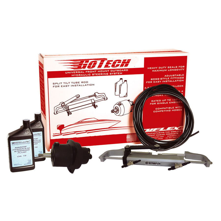 UFlex GoTech 10 Universal Front Mount Outboard Hydraulic Steering System GOTECH 10
