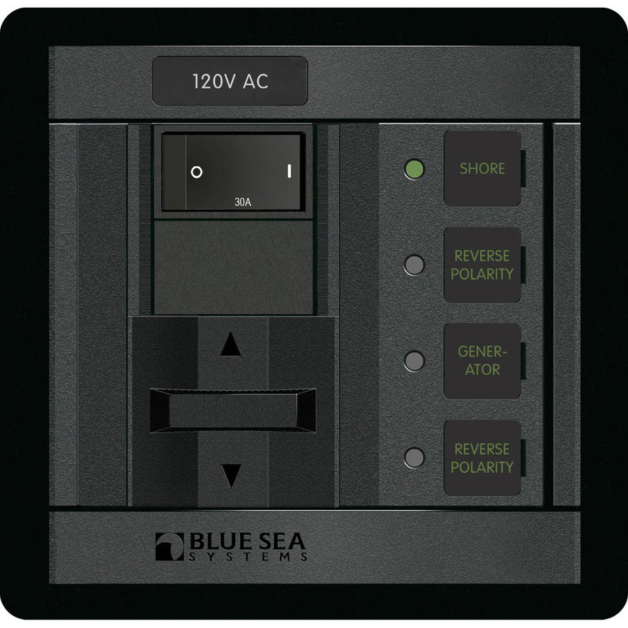 Blue Sea 1208 120V AC 2 Sources  30A 1208