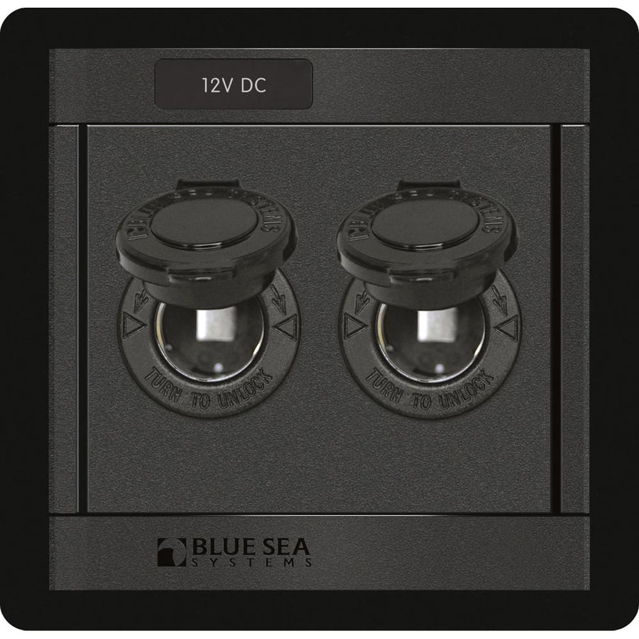 Blue Sea 1472 DC 12V Socket Panel 1472