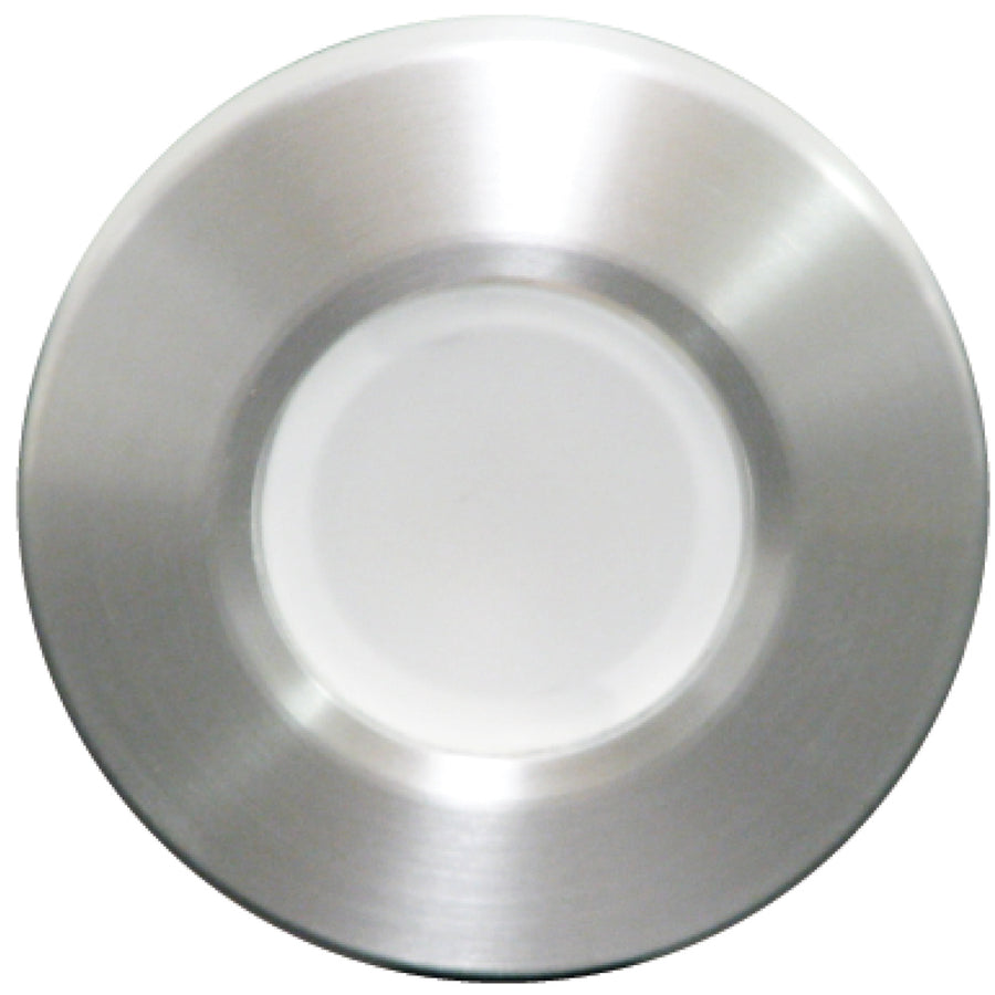 Lumitec Orbit Spectrum Flush Mount Down Light  Brushed Housing  White Dimming  RedBlue NonDimming 112507