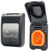 SmartPlug 30 AMP Male NonMetallic Inlet Cover  Black BM30PB