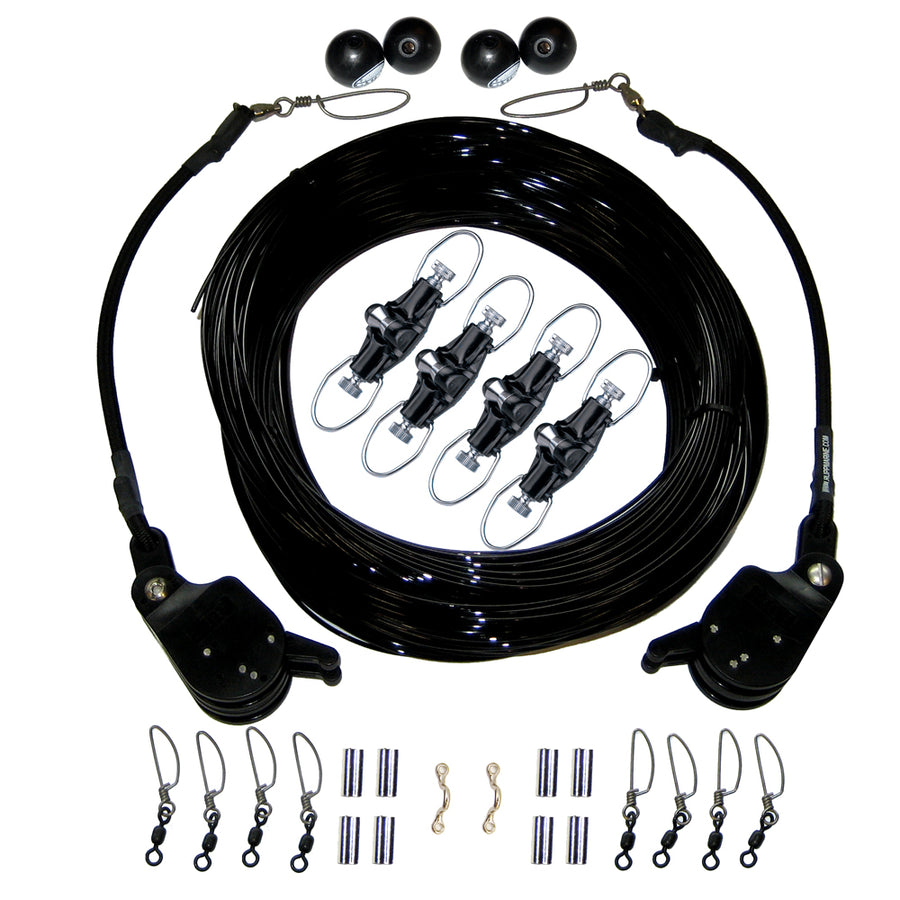 Rupp Double Rigging Kit wLokUps  NokOuts  260 Black Mono CA0175MO