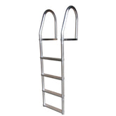 Dock Edge Fixed Eco  Weld Free Aluminum 4Step Dock Ladder DE2074F