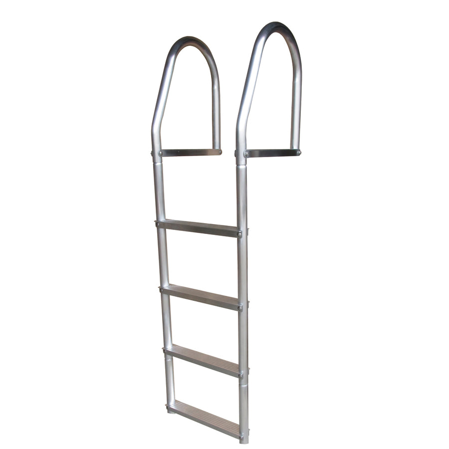 Dock Edge Fixed Eco  Weld Free Aluminum 4Step Dock Ladder DE2074F