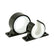 Lees Single Rod Rack Set  Bright Black Finish MC70BK