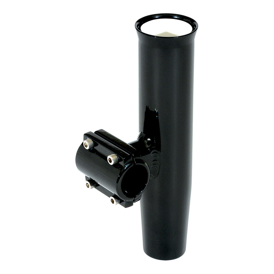 Lees ClampOn Rod Holder  Black Aluminum  Horizontal Mount  Fits 1660 OD Pipe RA5203BK