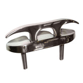 Whitecap Folding Cleat  Stainless Steel Studded  412 6844C