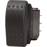 Blue Sea 7935 Contura II Switch DPST Black  OFFON 7935