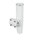 Lees ClampOn Rod Holder  White Aluminum  Horizontal Mount  Fits 1900 OD Pipe RA5204WH
