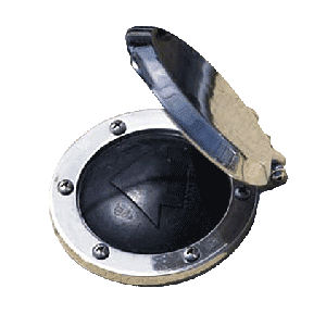 Maxwell Foot Switch  Cover  Stainless Steel P100735