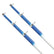 Tigress 15 Telescoping Fiberglass Outrigger Poles  118 OD  WhiteBlue  Pair 88200