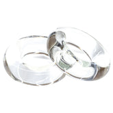 Tigress Glass Outrigger Rings  Pair 88650