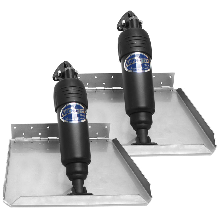 Bennett BOLT 1212ED Electric  Edge Mount Limited Space Trim Tab Kit  12V  12 x 12 BOLT1212ED