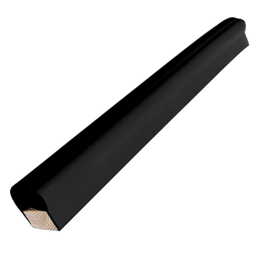 Dock Edge Piling Post Bumper  One End Capped  6  Black DE1022BF