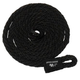 Dock Edge Fender Line  38 x 5  Black  2Pack DE91566F