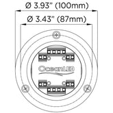 OceanLED Sport S3166S Underwater LED Light  Ultra White 012102W
