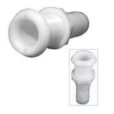 Perko 118 ThruHull Fitting fHose Narrow Flange  Plastic 0301DP6A