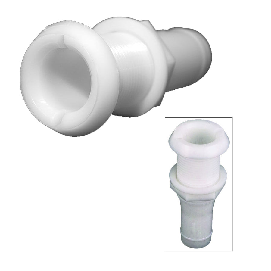 Perko 118 ThruHull Fitting fHose Narrow Flange  Plastic 0301DP6A