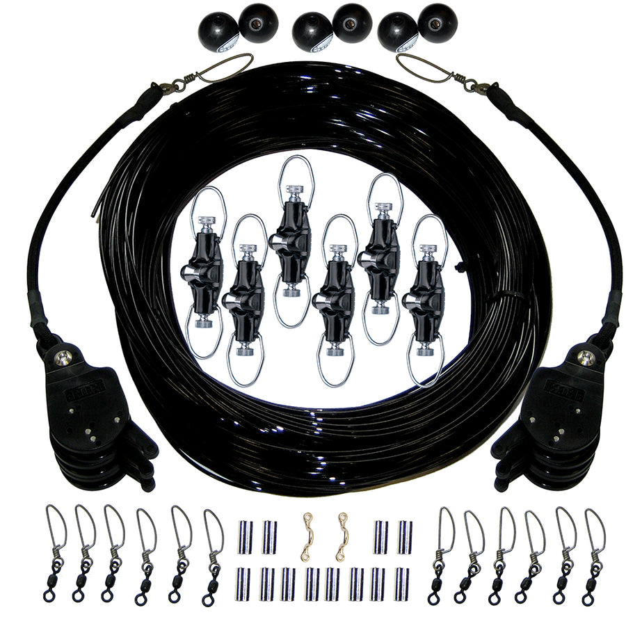 Rupp Triple Rigging Kit WLokUps  NokOuts  460 Black Mono Cord CA0160MO