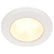 Hella Marine EuroLED 75 3 Round Screw Mount Down Light  Warm White LED  White Plastic Rim  12V 958109011